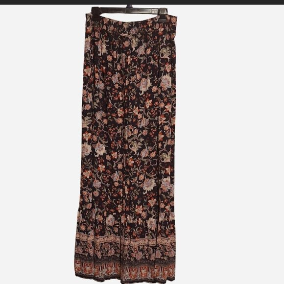 Knox Rose Floral Maxi skirt size large - Picture 2 of 7